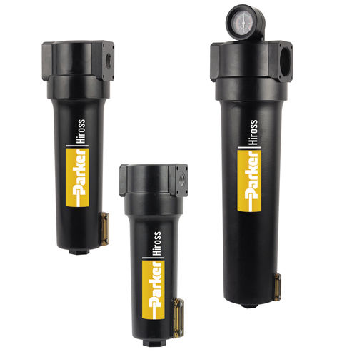 圧縮空気フィルター - Hyperfilter - Parker Gas Separation and Filtration Division EMEA - カートリッジ式 / コアレッサー方式 / 産業用