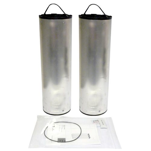 空気式フィルターカートリッジ - OIL-X OVR - Parker Gas Separation and Filtration Division EMEA - 活性炭 / 金属製 / 多目的
