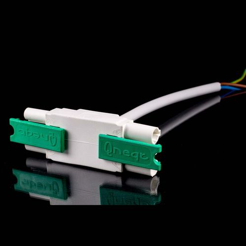 組み込み式プラグとソケット - Q-Tplug  - Müller Plastik GmbH - 3極 / プッシュイン / インターロック式