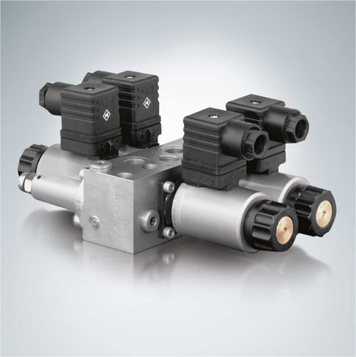 スプール油圧方向制御弁 - S series - HAWE Hydraulik SE - ソレノイド操作 / コンパクト / 比例