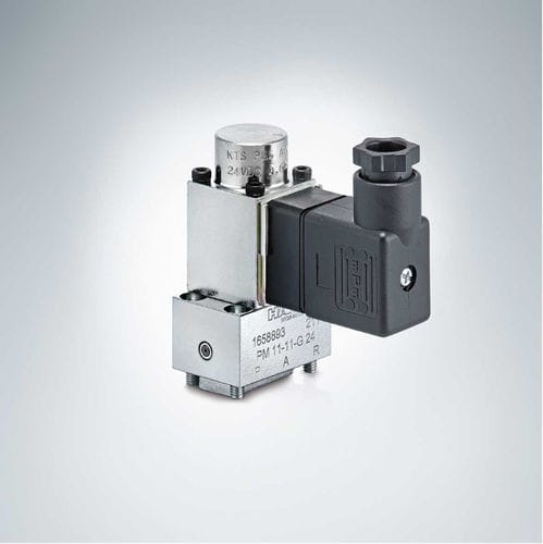 比例バルブ - PM series - HAWE Hydraulik SE - ピストン式 / 油圧操作 / 減圧