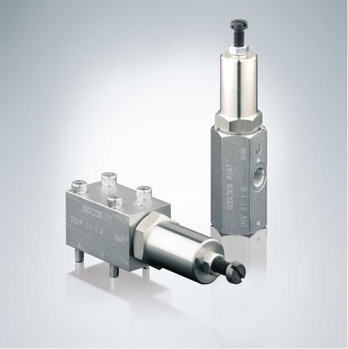油圧操作バルブ - DSV series - HAWE Hydraulik SE - 調整用 / 遮断 / 調圧