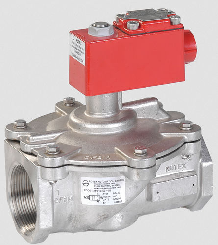 パイロット式電磁弁 - 24101 - Rotex Automation Limited - 2方向 / NC / 水