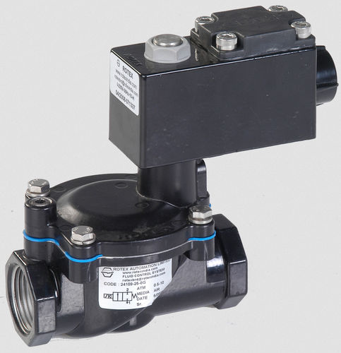 パイロット式電磁弁 - 24102 - Rotex Automation Limited - 2方向 / NC / 水