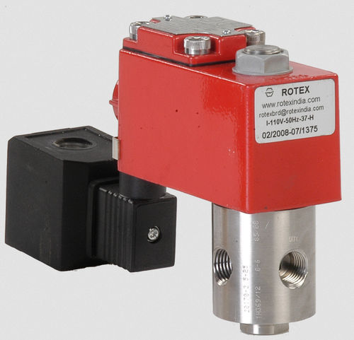 直動式電磁弁 - 30170 - Rotex Automation Limited - 3方向 / NC / ガス用