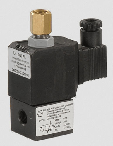 直動式電磁弁 - 30206 - Rotex Automation Limited - 3方向 / NO / 水