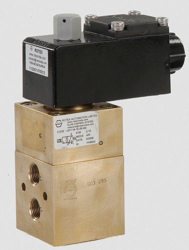 パイロット式電磁弁 - 31210 - Rotex Automation Limited - 3方向 / NO / ガス用