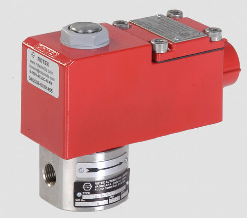 直動式電磁弁 - 3352V01 - Rotex Automation Limited - 2方向 / 常閉型 / ガス用
