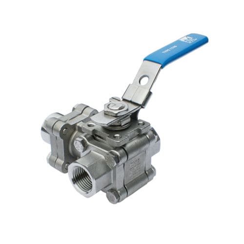 ボールバルブ - 1746 - Dansk Ventil Center A/S - レバー / 流量転換器 / 酸素