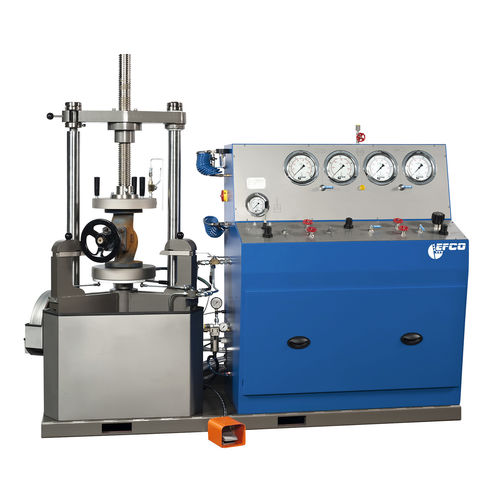 圧力試験用ベンチ - PS-15M - EFCO Maschinenbau GmbH - 手動 / 自動 / バルブ用