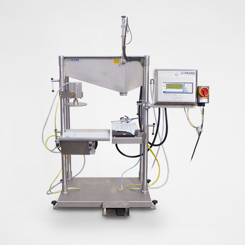 半自動充填機 - EFS 60 - FRICKE Abfülltechnik GmbH & Co. KG - 瓶用 / 缶 / キャニスター型