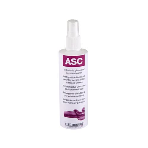 掃除用スプレー - ASC - ELECTROLUBE - ガラス用 / 静電気防止 / 不燃性