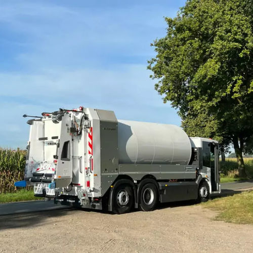 リヤローダーゴミ収集車 - ROTOPRESS  - FAUN Umwelttechnik GmbH & Co. KG - 電動式 / 回転ドラム