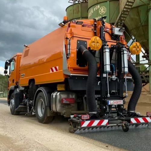 トラック上バキュ－ムスイーパー - VIAJET 7 - FAUN Umwelttechnik GmbH & Co. KG - ガソリン / 道路用 / 埃