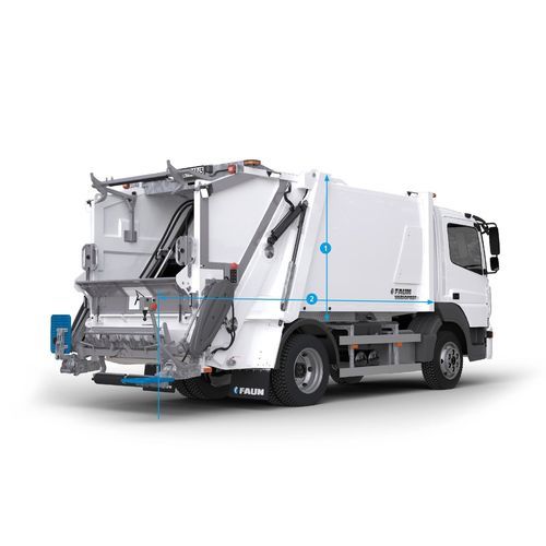 リヤローダーゴミ収集車 - VARIOPRESS URBAN - FAUN Umwelttechnik GmbH & Co. KG - ディーゼル / コンパクト付