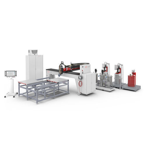 2液タイプ分注器 - DM 502 CC - HENKEL SONDERHOFF - ポリマー / PU 発泡体用 / 歯車ポンプ付