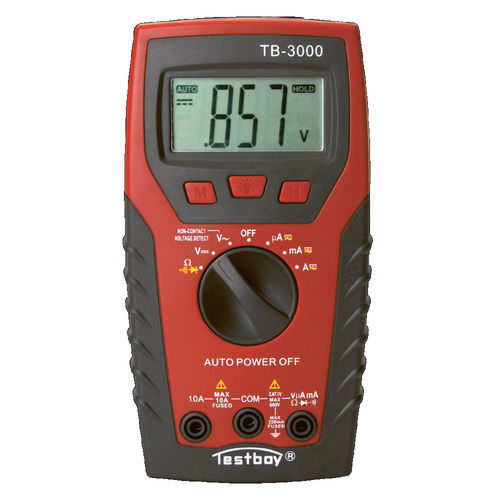 デジタルマルチメーター - TESTBOY 3000 - Testboy - 携帯型 / 600 V / 10 A