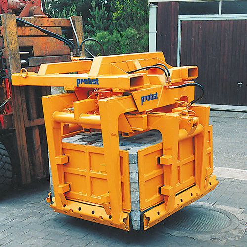 フォークリフトトラック用油圧クランプ - STAZ-UNI-4 series - Probst GmbH - コンクリートスラブ用