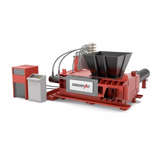 金属屑用梱包機 - AMB-H1075-100 - ENERPAT AMERICA - 金属チップ用 / 缶用 / 横型