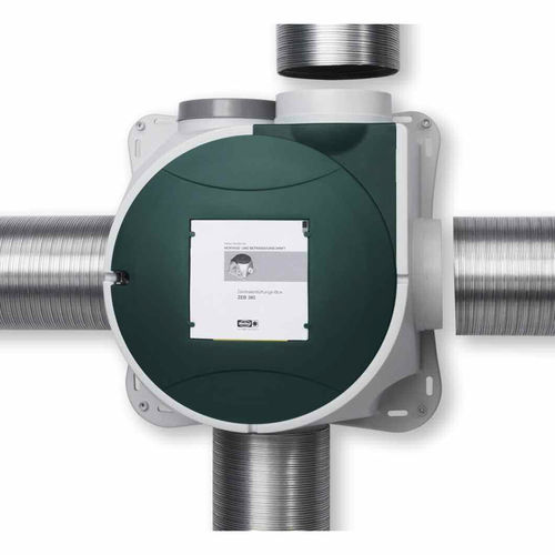 セントラル換気ユニット - ZEB EC - Helios Ventilation - 壁取り付け式