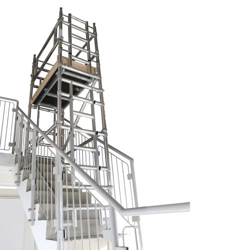 階段付き足場櫓 - stair access tower - Euro Towers Ltd - 外壁 / モジュール式