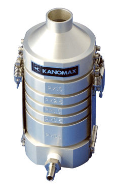 重力濾過ユニット - PM10 / PM2.5 / PM1.0 / PM0.5 / PM0.1 - Kanomax USA - 空気式