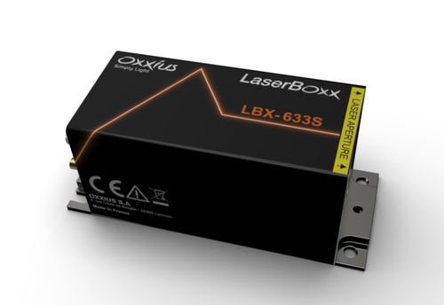 単一縦モードレーザー - LBX-633S - Oxxius - CW / 固体 / 赤