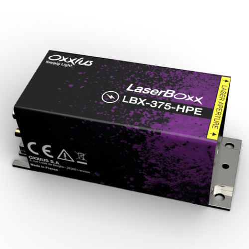 高出力ダイオード レーザー - LBX-375-HPE - Oxxius - 連続 / 固体 / 可視