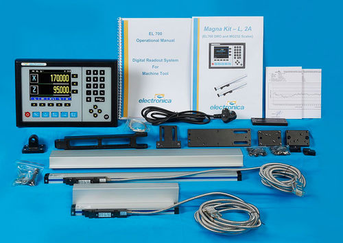 旋盤用測定用キット - EL700 - MG232 - Electronica Mechatronic Systems (I) Pvt Ltd - デジタルリーダー付