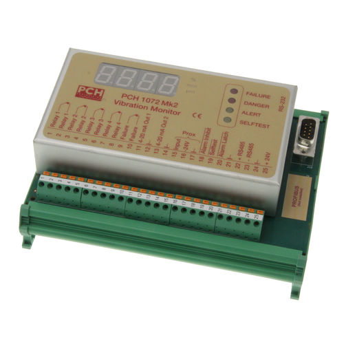 ステータス監視システム - PCH 1072 Mk2 - PCH Engineering A/S - 温度 / 振動 / 測定用