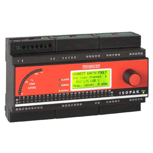 電圧保護継電器 - ISOPAK1xx series - Meagacon AS - 絶縁 / DINレール / デジタル