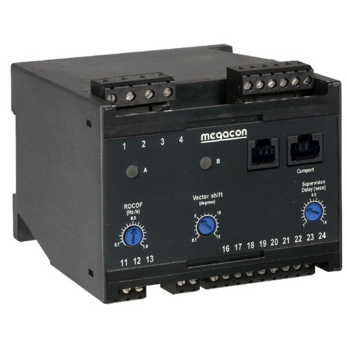 欠相保護継電器 -  KCG593x - Meagacon AS - 三相 / DINレール / デジタル