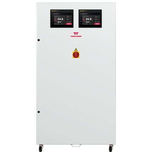 デジタル温度調節器 - MATIC Oil 360 2×16/2×24 A / Z - TOOL-TEMP FRANCE - タッチパネル付き / アナログ / オイル流
