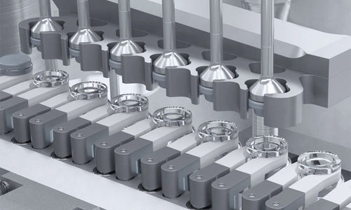 ボトル用充填および閉鎖機械 - FVC 50606 - Bausch + Ströbel Maschinenfabrik Ilshofen GmbH+Co. KG - 製薬用