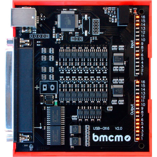 デジタル入出モジュール - USB-OI16 - BMC Messsysteme GmbH - USB / デジタル入力16 / 送電レールDIN取り付け用