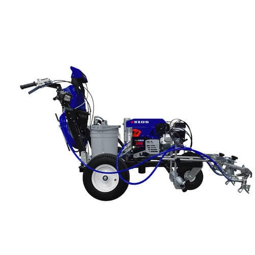 油圧式ペイントストライピング機 - PROSTRIPE 200 LINEMATIC - VEZOS - 自走式 / 手押し型