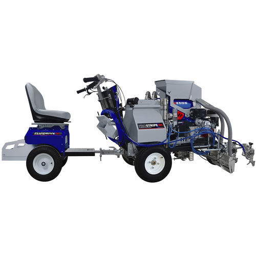 道用ペイントストライピング機 - PROSTRIPE 300 DC FLIPDRIVE - VEZOS - 油圧式 / 自走式 / ノズル2本