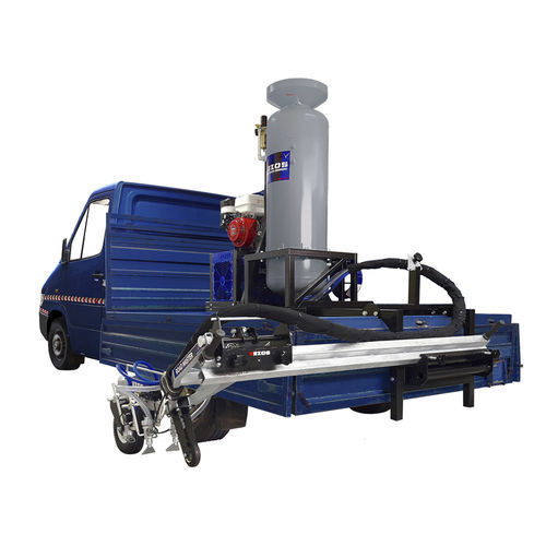道用ペイントストライピング機 - ROADMASTER 2.5 - VEZOS - 油圧式 / トラックへの取り付け可能