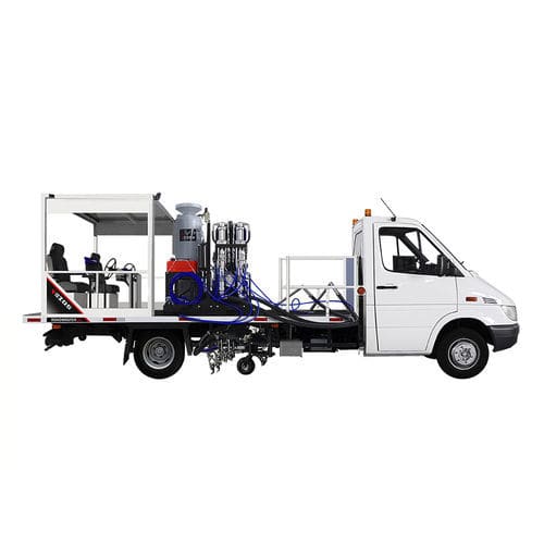 道用ペイントストライピング機 - ROADMASTER 20 - VEZOS - トラックへの取り付け可能