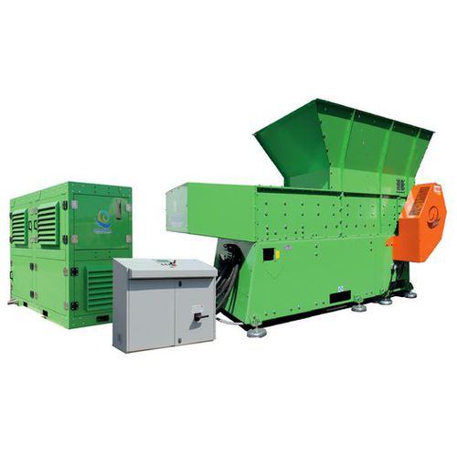 プラスチック用事前粉砕機 - PMG 1200 - Guidetti Recycling Systems - 金属用 / ケーブル用 / 混合廃棄物用