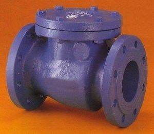 スイング式逆止弁 - Dorot Control Valves - フランジ取り付け / スプリング