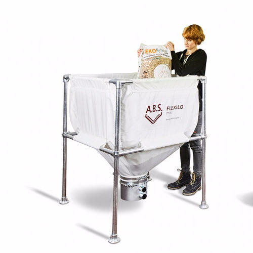 木質ペレット用サイロ - Flexilo MINI - A.B.S. Silo- und Förderanlagen