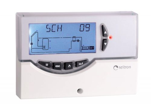 デジタル温度コントローラー - TST02M - Seitron SpA - 熱電気 / ソーラーコレクター用
