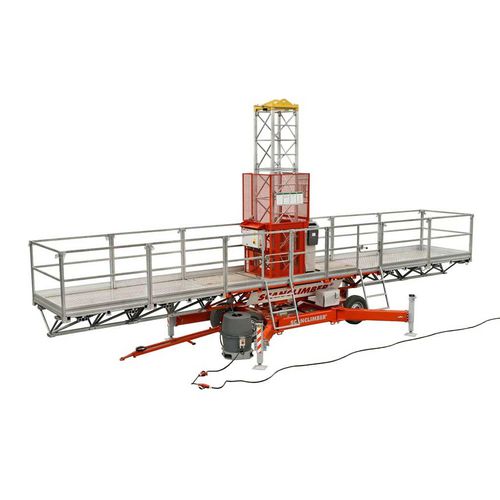 シングルマスト移動昇降式足場 - Kosmos SC4000 - Scanclimber Oy