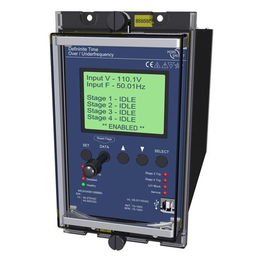 不足周波数監視継電器 - MS2H34-S - Mors Smitt BV - 超過周波数 / パネル取り付け用 / 調節可能