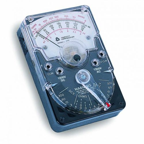 アナログマルチメーター - 310 - Triplett - 携帯型 / 1200 V / 600 mA