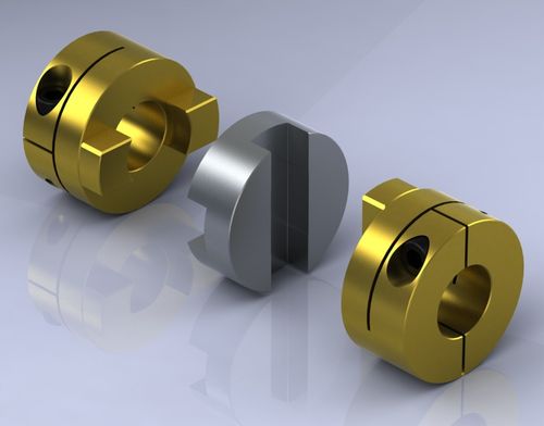 オルダム形軸継手 - OI series - OEP Couplings - フランジ取り付け