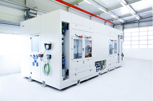 正面削りロボットセル - WMS-engineering Werkzeuge-Maschinen-Systeme GmbH - バリ取り
