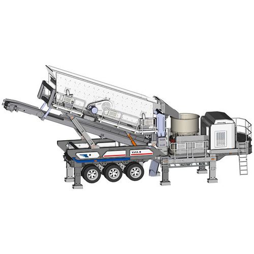 移動型破砕・スクリーニングプラント - KT250-2 - Shibang Industry & Technology Group Co., Ltd. - タイヤ式 / 二次