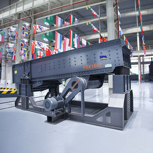 振動フィーダー - F5X series - Shibang Industry & Technology Group Co., Ltd. - 石灰岩用 / 自動